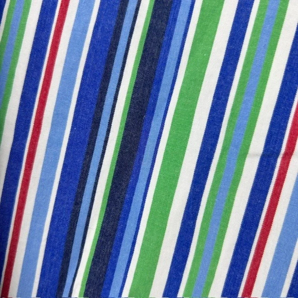 Ralph Lauren Button Down Shirt Multi-Color Striped Cotton Kids XL(20)